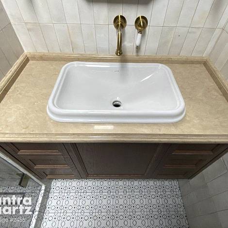 Quantra Quartz Кварцевый агломерат Ancient Beige 2455 Quantra Quartz