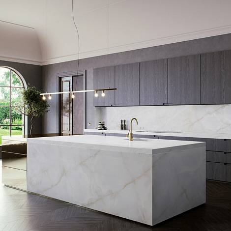 Etna Quartz Кварцевый агломерат Onyx Bianco EQJO 069 Etna Quartz