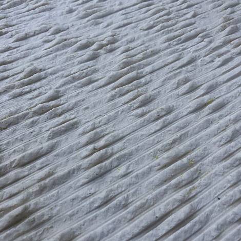 Гибкий камень Elrock Гибкая керамика Elrock GK110 Ridged stone pure white