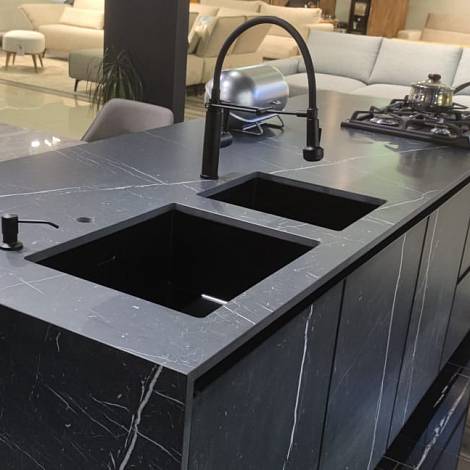 Atlas Plan Кварцкерамика Nero Marquina Atlas Plan