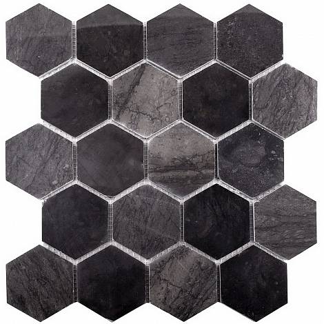 STARmosaic мраморная мозаика Мраморная мозаика Starmosaic Hex HEXAGON VBsP 64х74