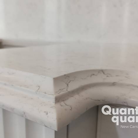 Quantra Quartz Кварцевый агломерат New Carrara 1673 Quantra Quartz