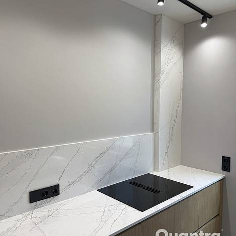 Quantra Quartz Кварцевый агломерат Pirouette 9976 Quantra Quartz
