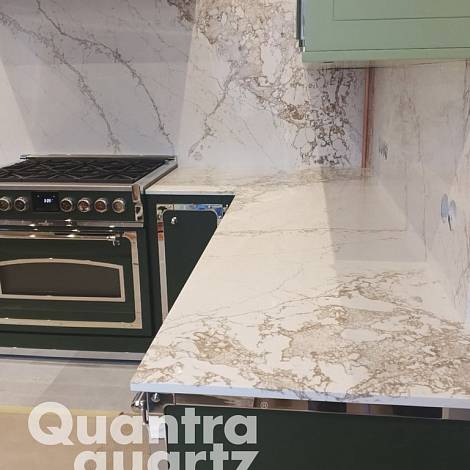 Quantra Quartz Кварцевый агломерат Pantheon 9960 Quantra Quartz
