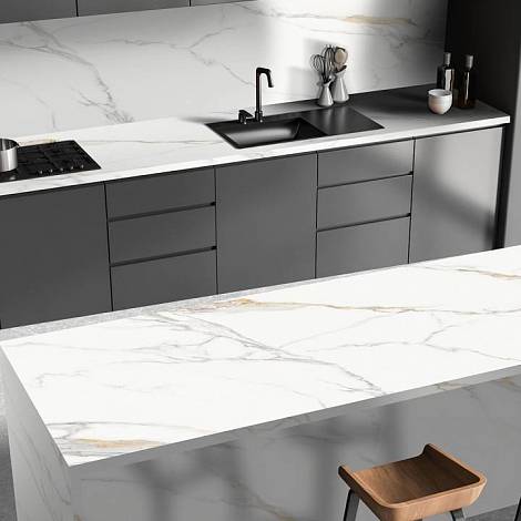 TECHGRES Керамогранит CALACATTA ROSE GOLD TG7070 TECHGRES 20 мм