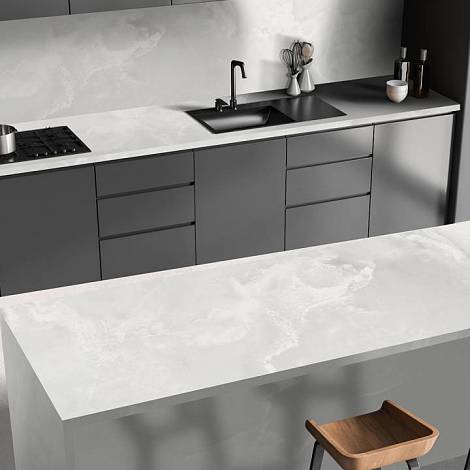 TECHGRES Керамогранит ONYX WHITE TG9090 TECHGRES 20 мм