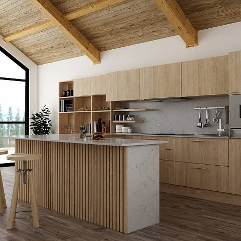 Vicostone Кварцевый агломерат Vicostone VALLEY WHITE BQ2600
