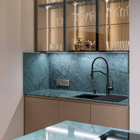 Quantra Quartz Кварцевый агломерат Champs-Elysees 9987 Quantra Quartz